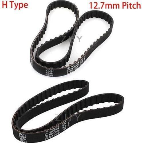 235H 240H 47 48 T Tooth 596.9mm 609.6mm Girth 10mm 15mm 20mm 25mm To 25.4mm Width 12.7mm Pitch Cogged Synchronous Timing Belt