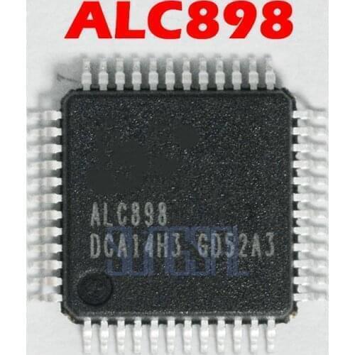 2pcs/lot 100% Original ALC898 ALC898-GR QFP-48 Chipset