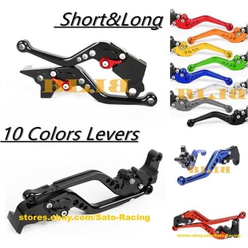 CNC Aluminum Clutch Brake Levers Set Short/Long 2 Stlye For Ducati HYPERMOTARD 939 SP 2016-2017 Multi-color Adjustable