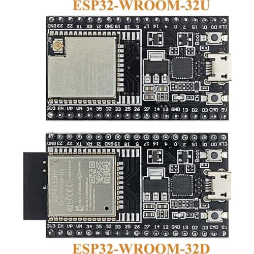 ESP32-DevKitC Core Board ESP32 Development Board ESP32-WROOM-32D ESP32-WROOM-32U WIFI+Bluetooth NodeMCU-32