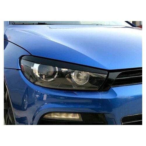 Headlight Eyebrows Eyelids for 2009-2013 VW Volkswagen Golf 6 MK6
