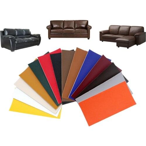 20cm*10cm Leather Fix Fabric Stick-on Self Adhesive PU Leather Repair Patch Sofa Repairing DIY Fabric Stickers Patches Scrapbook