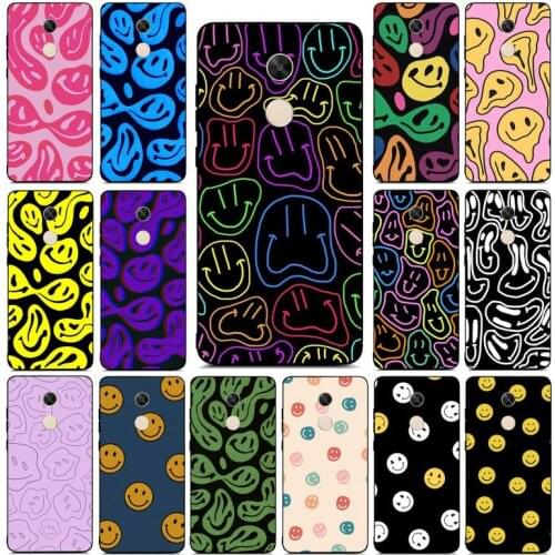 MaiYaCa Smile face printed Phone Case for Redmi Note 8 7 9 4 6 pro max T X 5A 3 10 lite pro
