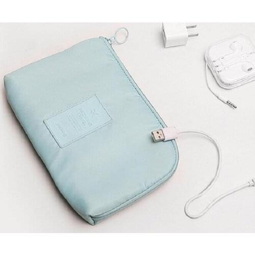 Storage Makeup Kit Mobile Bag Cases Digital Devices USB Gadget Line Data Cable Organize Travel Insertion SN-56