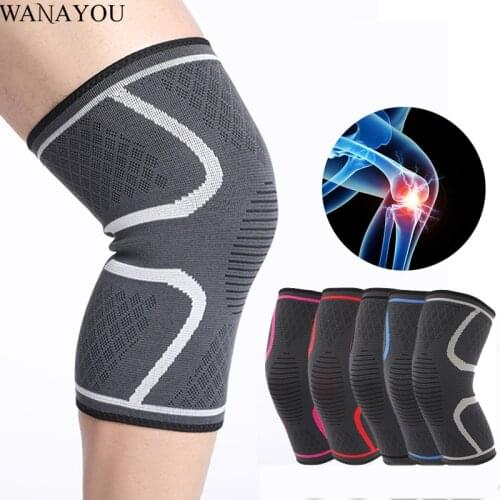 1PC Non-slip Sports Kneepad,Outdoor Hiking Knee Protector,Knee Braces for Arthritis, Men Basketball Football Knee Support Brace