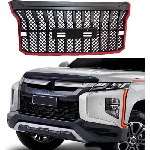 Front Bumper Grille fit for Toyota Fortuner 2016-2019 Face Center Bumper Grille Moulding Car