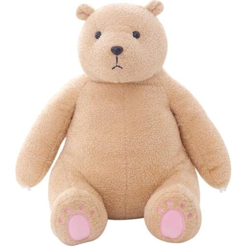 New 25/35CM Stuffed Bear Baby Sleeping Doll Lovely Super Soft Figure High Quality Toy Sofa Cushion For Girlfriend Christmas Gift