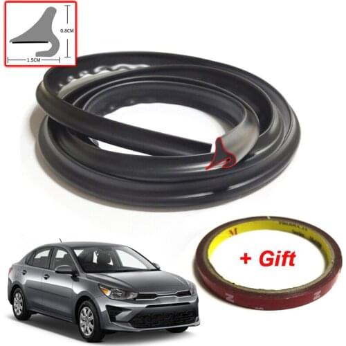 Fit For Kia Rio 2018-2021 DIY Car Seal Strip Windshied Spoiler Filler Protect Edge Weatherstrip Strip Sticker Auto Accessories