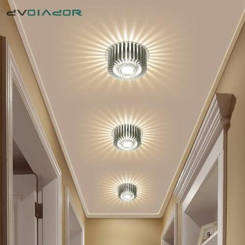 Modern Ceiling Light Colorful Indoor LED Ceiling Lamp 3W wall Sconce for Gallery Balcony lamp Porch light corridor Light Fixture