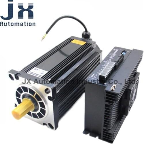 CNC Lathe Machine 110 Stepper Motor Driver Set 12Nm 5.8A 160mm 110HCY160AL3S+ZD-3HE2270DML Three-phase Stepper Motor Driver