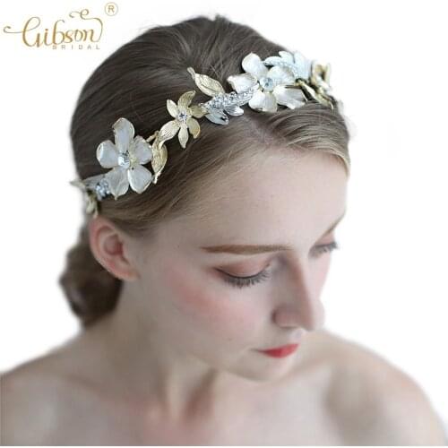 Vintage Bridal Hair Accessories Tiara Women Hair Band Jewelry Baroque Crown Headband For Wedding