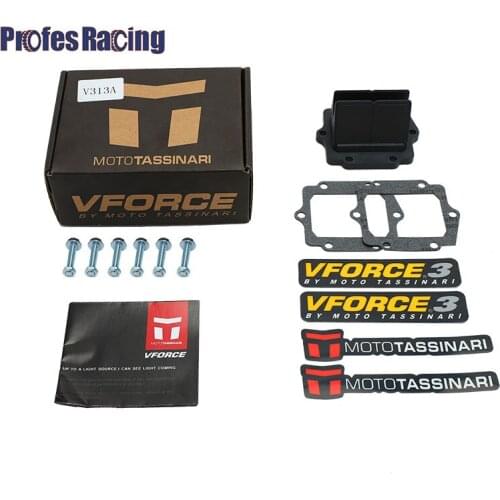 Motorcycle Carbon Fiber Intake Reed Valve with spacers kit for Kawasaki 125cc 250cc KMX500 KX250 KDX250 KX125 KMX125