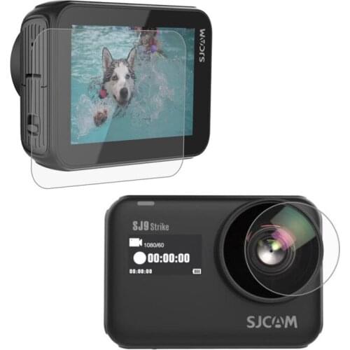 LCD Diaplay Screen Protective Film Lens Glass Protector Protection Cover For SJCAM Series SJ9 Strike/ Max 4K Action Sport Camera