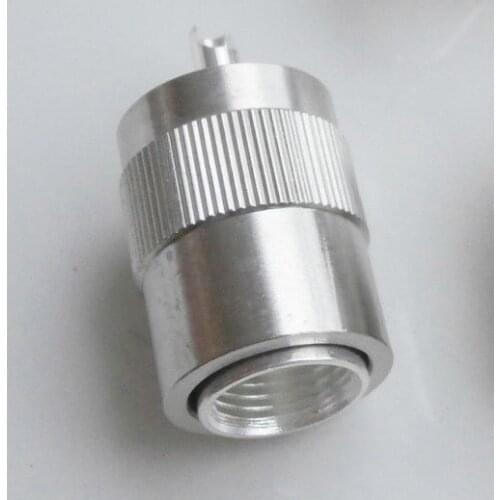 10 Pcs UHF PL259 male plug solder RG8 LMR400 RG213 RG165 RG393 Coaxial connector