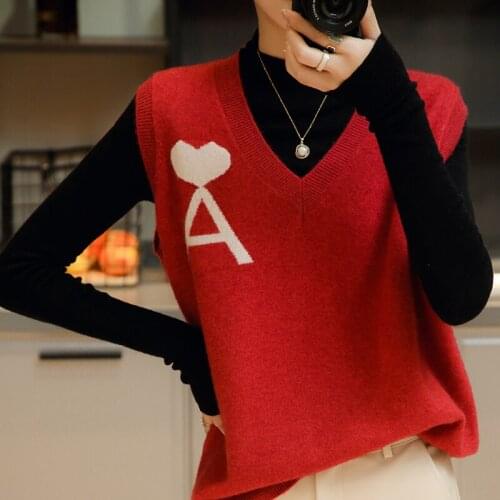 2021 woman Vest summer sweaters knitted Sleeveless Pullovers jumper High Quality Female knitwear V-neck cool comfortable