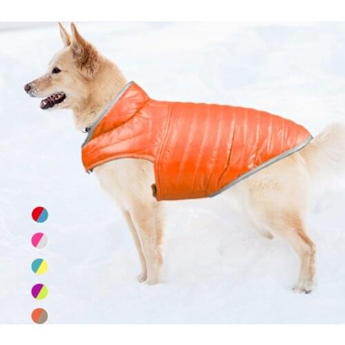 2021 Winter Dog Coat Jacket Cotton Pet Dog Clothing Clothes For Small Dogs Goods For Pets Dog Clothes For York French Bulldog