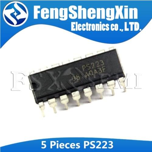 5pcs PS223 DIP16 PS 223 DIP-16 DIP power management IC