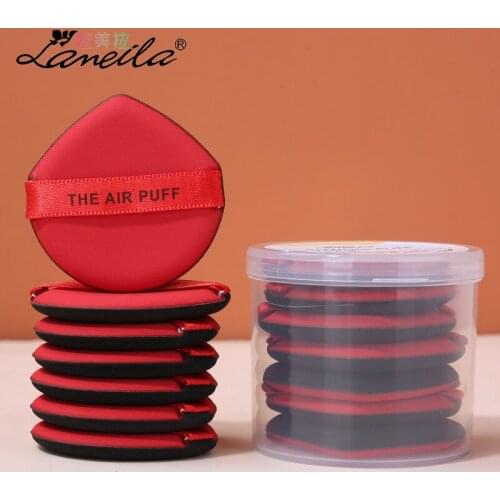 7pcs/set Hand Inserted Air Cushion Puff Foundation Sponge Concealer BB Cream Not Eat Makeup Accessories Facial Cosmeticos Tools