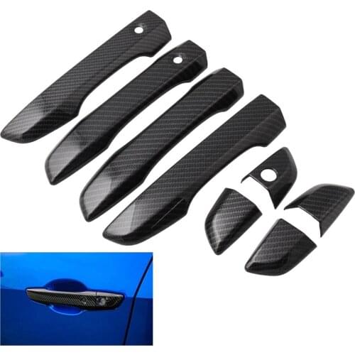 ABS Plastic Door Handle Cover 8-Piece Set for Honda Civic 2016 2017 2018 2019 2020 Protection Strip Exterior Decoration