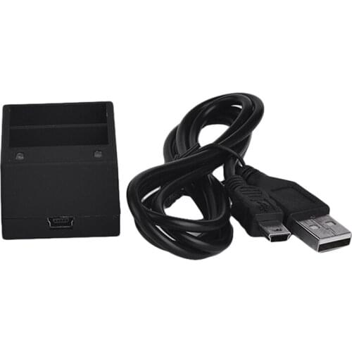 AHDBT-301 Battery Charger USB Dual Charger Battery Case for Hero 3 AHDBT302 Action Camera Accessories