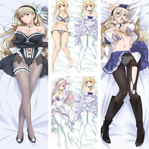 Anime Princess Lover characters sexy girl Charlotte Silvia fujikura yuu Dakimakura throw pillow cover Hugging Body pillowcase