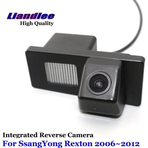 Car Rearview Reverse Camera For SsangYong Rexton 2006 2007 2008 2009 2010 2011 2012 Rear View Camera Integrated High Quality
