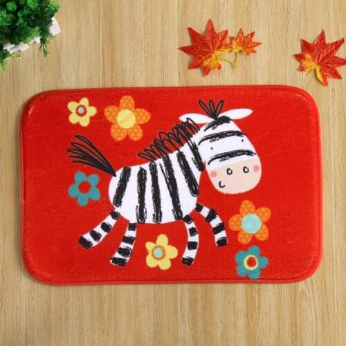 The latest design Red Pony bedroom home in front of non-slip mats