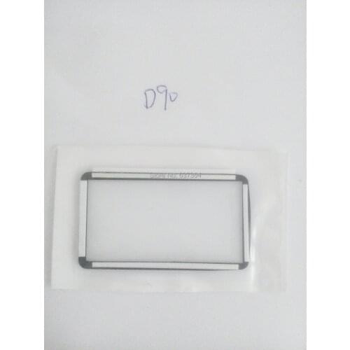NEW Top Outer LCD Display Window Glass Cover (Acrylic)+TAPE For Nikon D90 Digital Camera Repair Part
