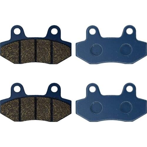 For HYOSUNG GV250 2006-2012 ITALJET Formula 125 4T/Single Cyl 2014-2015 JIALING JE 125 E Dragon 1998 Motorcycle Brake Pads Front
