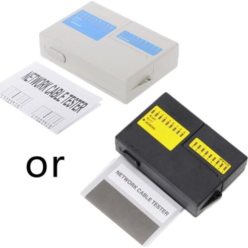 Professional Super Mini Network LAN Cable Wire Cat5 RJ11 RJ45 Tester New