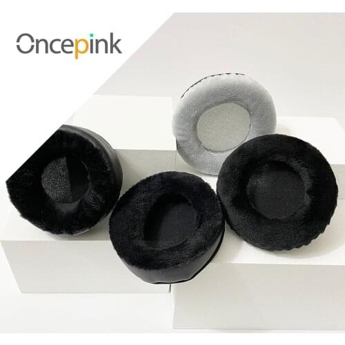 Oncepink Replacement EarPads For Vintage Yamaha YH-1 YH1 YH one Headphone Thicken Velvet Ear Cushion Earphones Accessories