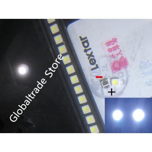 4000PCS LEXTAR LED PCT Backlight High Power LED 1.8W 3030 6V Cool white 150-187LM PT30W45 V1 TV Application 3030 PCT 6V LEXTAR