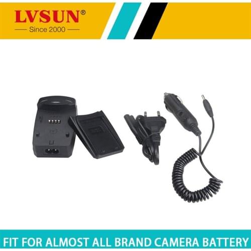 LVSUN Universal USB Battery Charger Car Adapter for Canon Sony Nikon Fuji GoPro Samsung Olympus Camera Battery