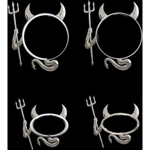 Funny 3D Car Stickers Angel Demon Small Devil car Styling for Volvo S40 S60 S80 XC60 XC90 V40 V60 C30 XC70 V70