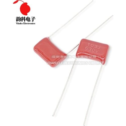 10pcs CBB Polypropylene film capacitor pitch 10mm 103 10nF 630V