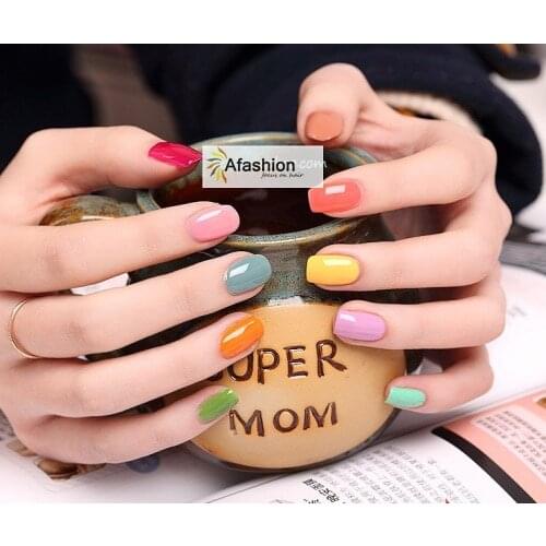 10pcs sweet mix color nail polish the acrylic paint varnish uv gel temperature drill manicure flock art free shipping