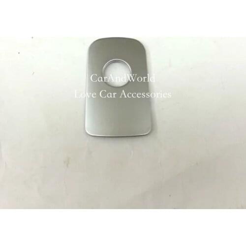 Accessories For Volkswagen VW Tiguan 2010 to 2015 First officer/Co-pilot storage Box handle Cover ABS Chrome Trims Car-Styling