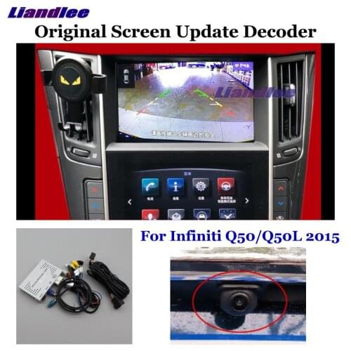 Car Rear View Rearview Backup Camera For Infiniti Q50/Q50L 2015 Reverse Reversing Parking Camera Full HD CCD Decoder Accessories