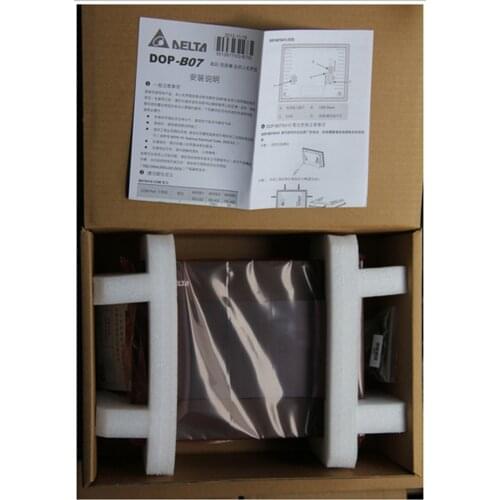 DOP-B07E515 Delta Original HMI 7-Inch NEW DOPB07E515 support RS232 / RS422 / RS485, Ethernet, DOP B07E515, WIN7 Usable
