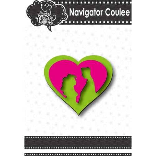 Love Valentines Day Metal Cutting Mould Died to Novice Scrapbook Cutting Mould Cutting Decoration Stamps and Moulds New 2021