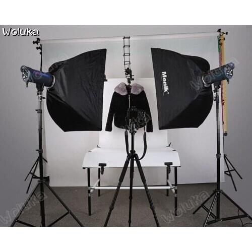 Flash photography light 1000W*3 studio soft light box set clothing photographic equipment digital Three light kit CD50 T08