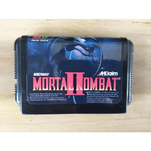 MD Game : Mortal Kombat II 2 ( Japan Version!! )