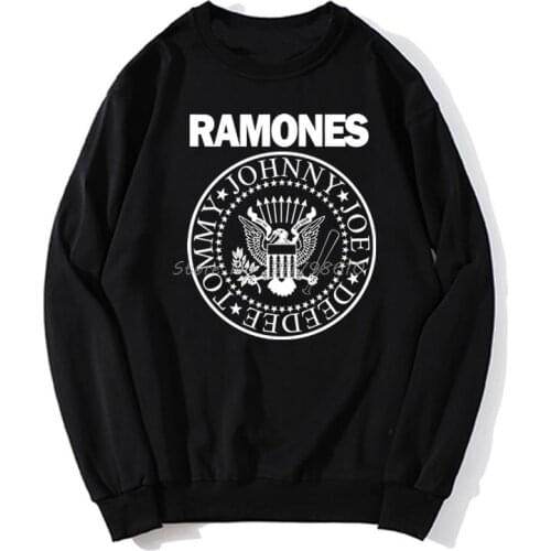 FGHFG Ramone Seal Graphic Mens Hoodie Punk Rock FGHFG Forest Hills 1st Album Unisex Men Women Sweater Sweatshirts
