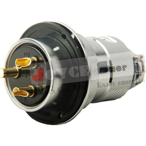 Wholesale Flange base aviation connector 40mm GX40F push-pull circular connector 2/3/4/5/6/7/8/10/12/16/20pin Male-Female plug