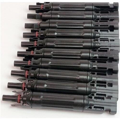 10Pieces x Solar Connector with 10A/15A/20A/30A Fuse Protection 1000 VDC Male to Fem PV Photovoltaic Fuse Holder Protective