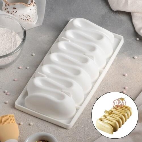 Silicone Cake Baking Molds For Mousse Browine