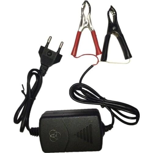 EU Auto Car Motorcycle ATV DC 12V/1A 15W Universal Portable Multi-mode Rechargeable Battery Charger Maintainer