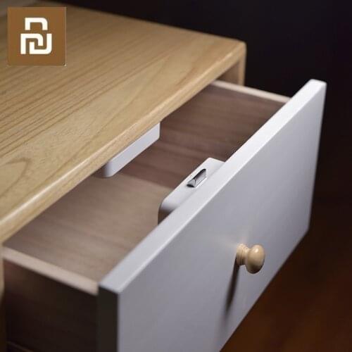 Xiaomi YEELOCK Drawer Cabinet Safety Lock Keyless Bluetooth APP Unlock Anti-Theft Child Safety Security Smart Lock Switch
