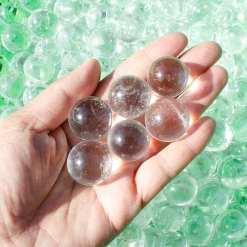 1 Kg polished natural 20mm-30mm crystal stone spheres healing crysta balls