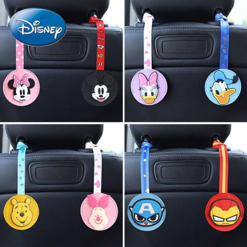 Disney Mickey Mouse Minnie Marvel Iron Man Car Accessories Hook Seat Back Car Interior Car Hook Car Accessories